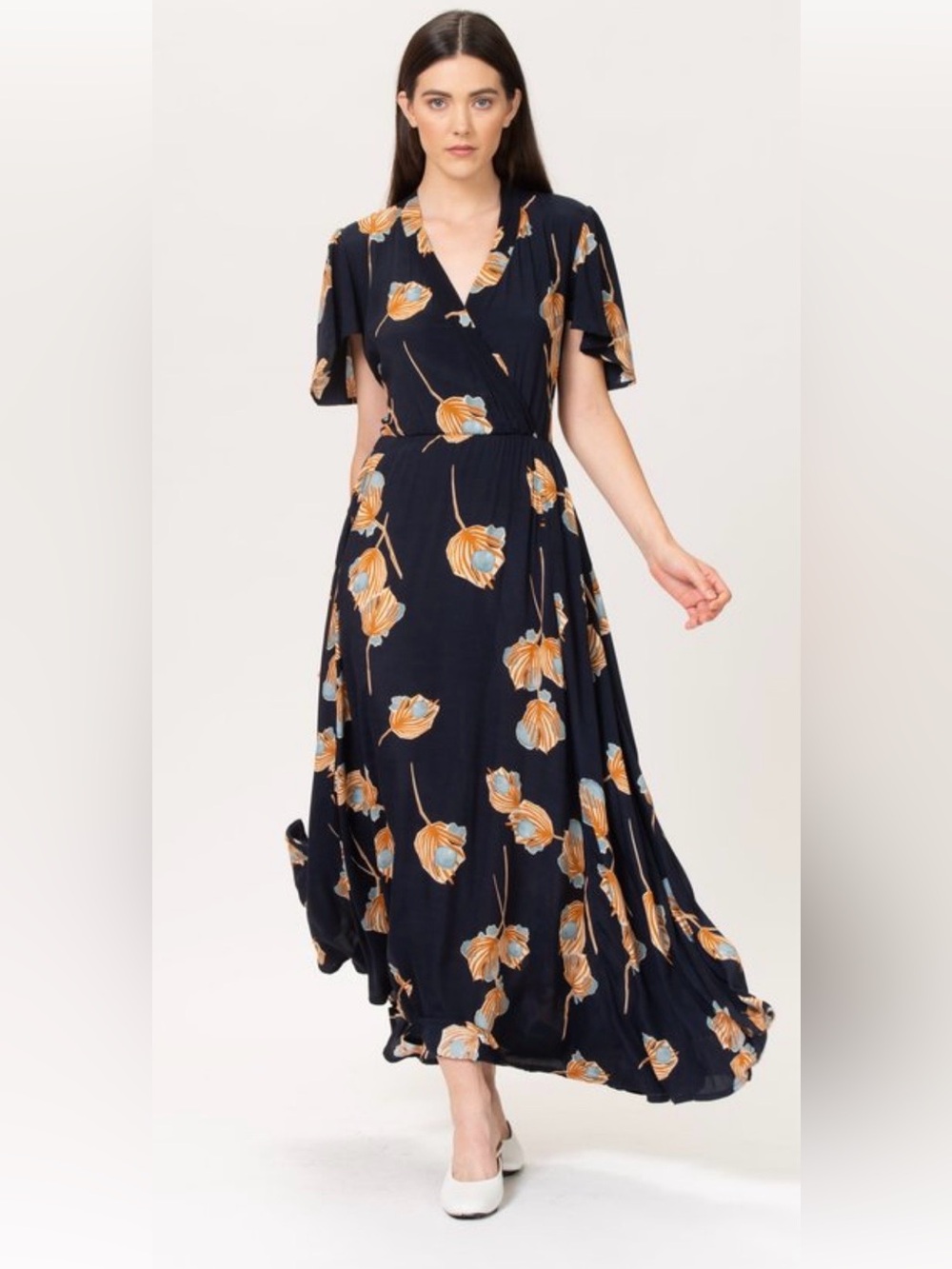 Bel Kazan La Vie En Rose Dress EUC